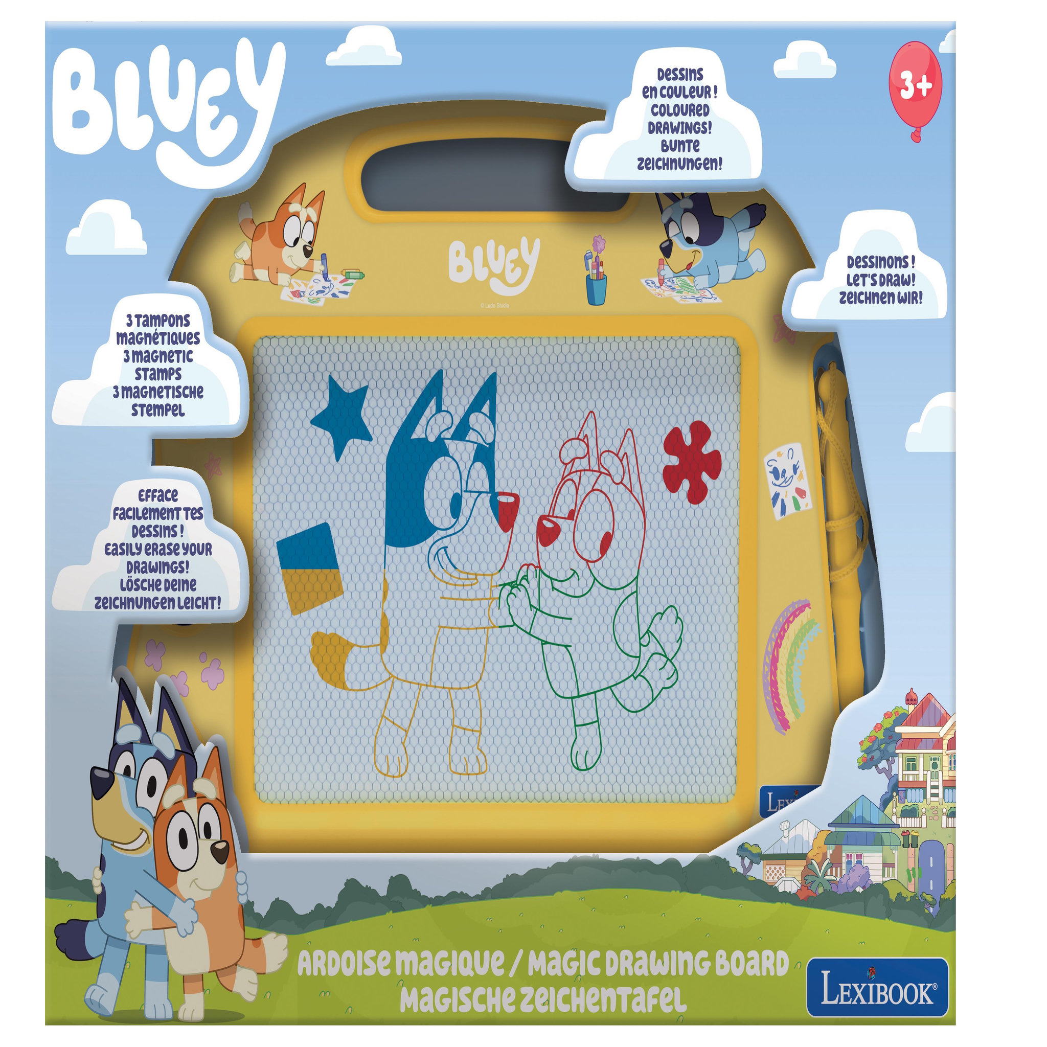 Voir la diapositive 3 : Lexibook Ardoise Magique Bluey