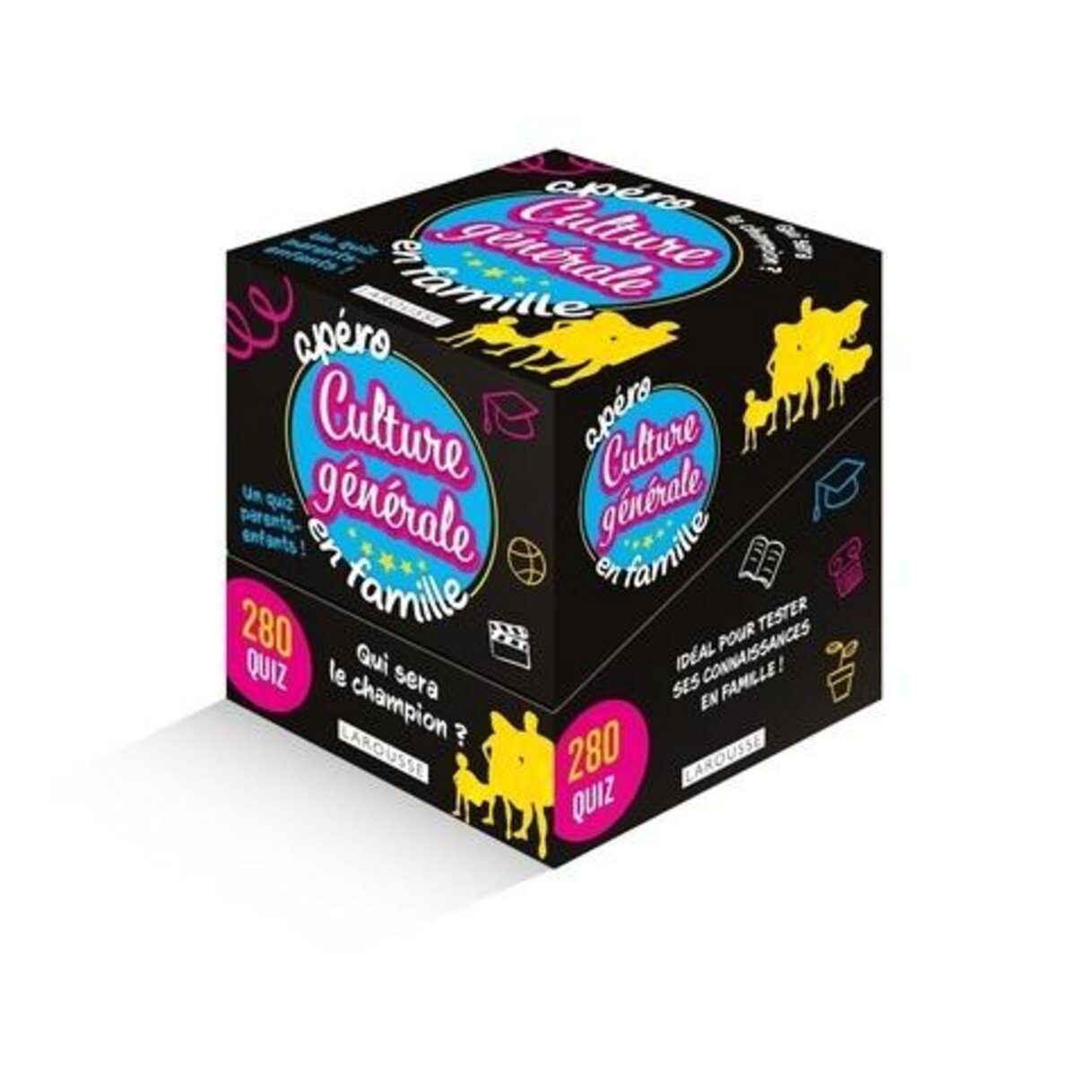 APERO CULTURE GENERALE EN FAMILLE. 280 QUIZ. QUI SERA LE CHAMPION ?, Larousse
