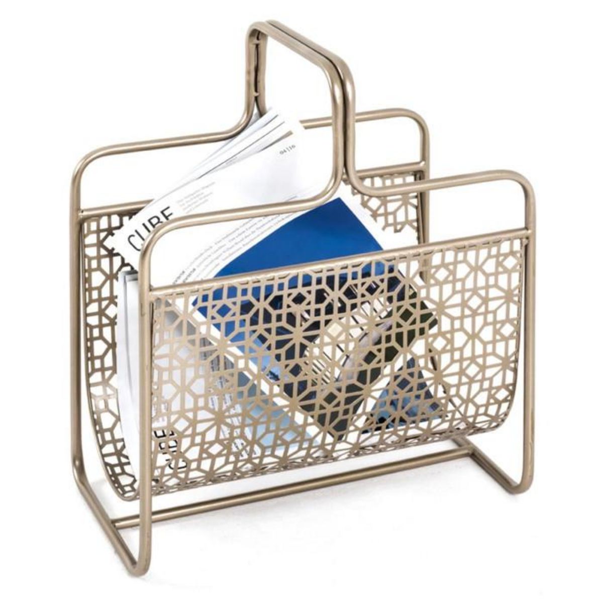 Paris Prix Porte-Revues en Métal  Magazines  45cm Bronze