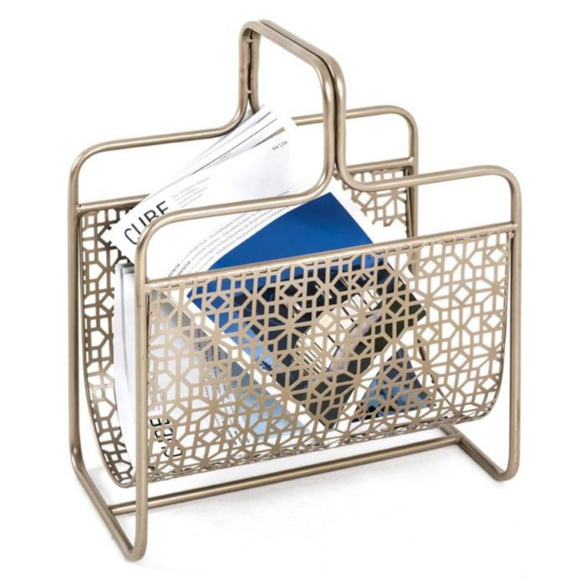 Paris Prix Porte-Revues en Métal  Magazines  45cm Bronze