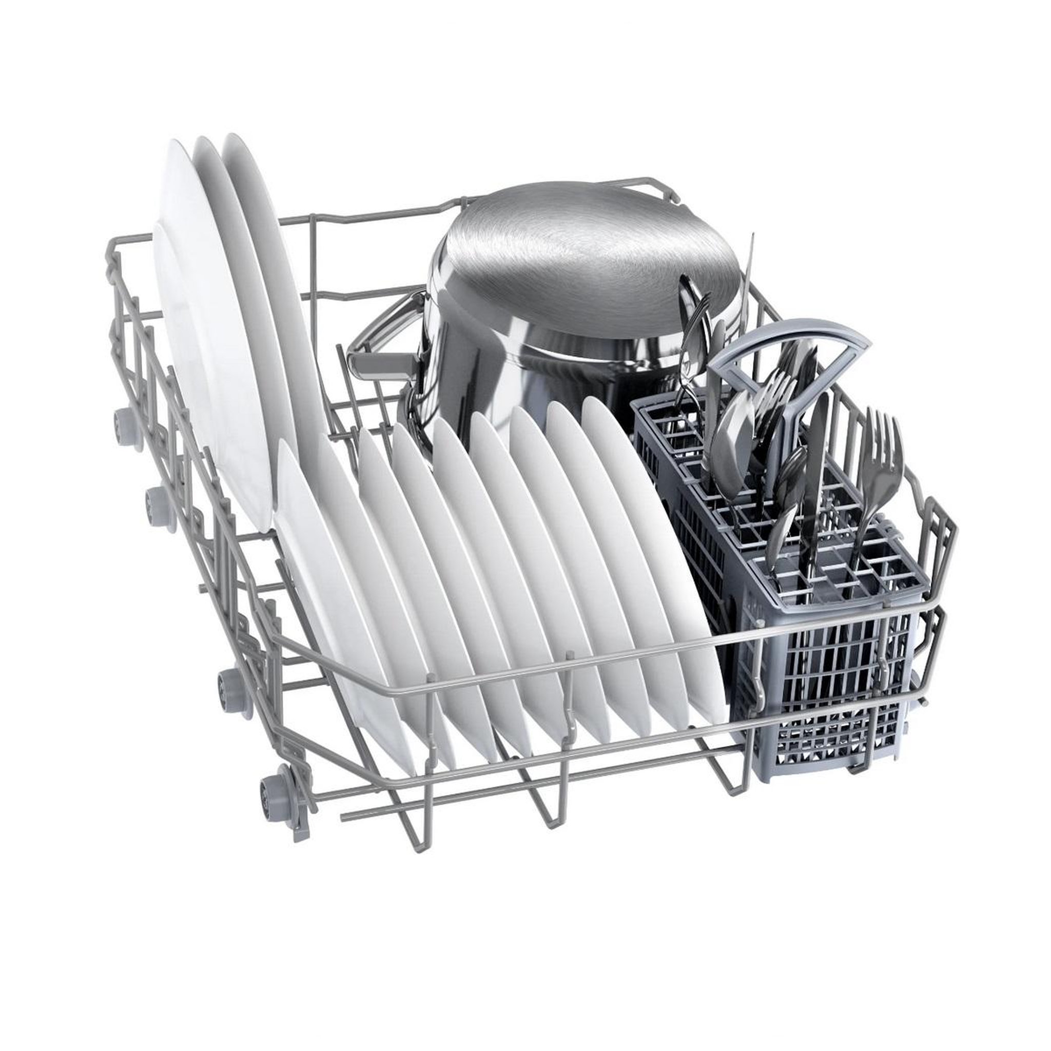 Voir la diapositive 6 : BOSCH Lave-vaisselle 45cm 10 couverts 46db intégrable avec bandeau metallic - spi2hks42e