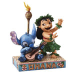 DISNEY Figurines Disney Traditions Lilo et Stitch Ohana