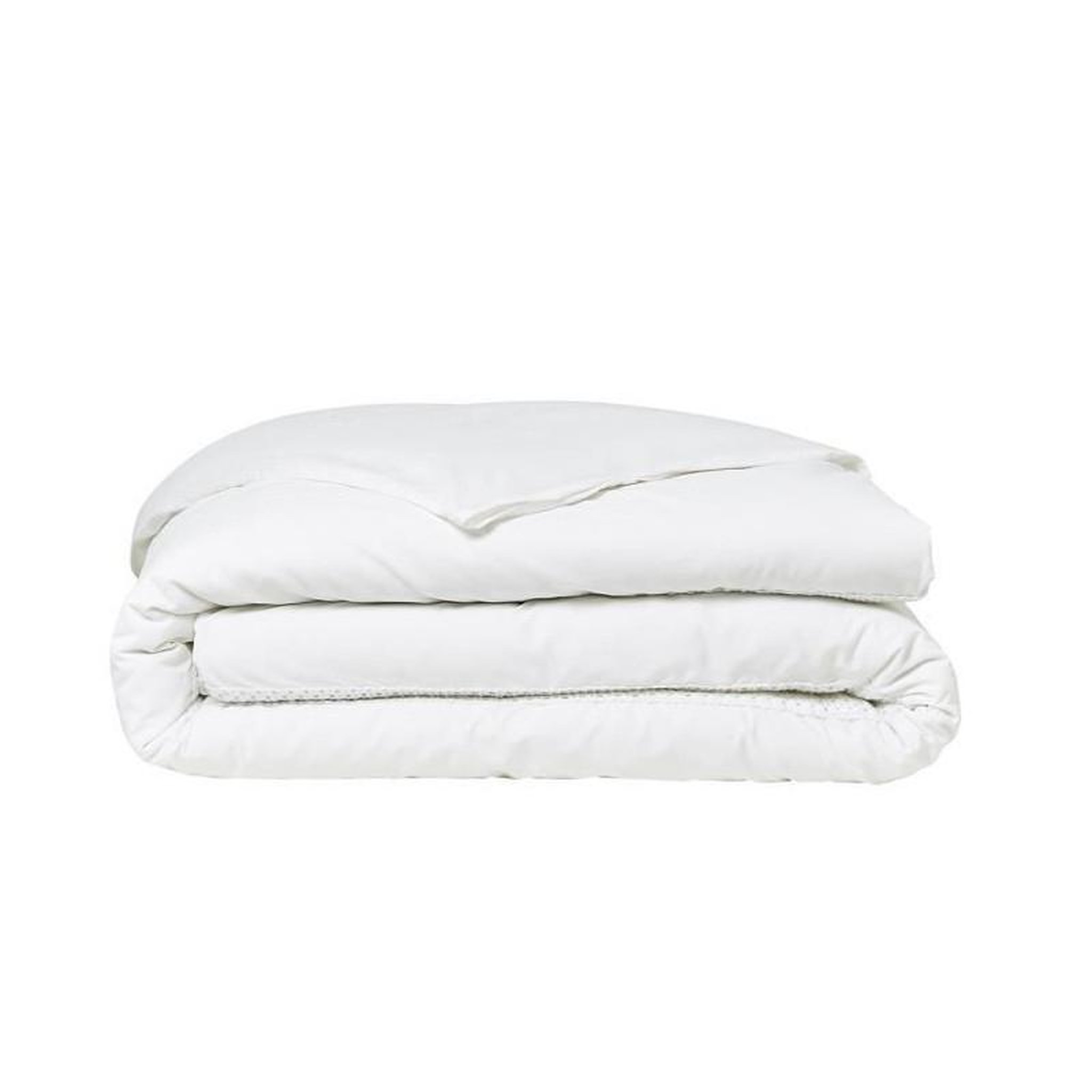 Today Parrure de lit TODAY Prestige - 240 x 260 cm - 2 personnes - 100% Percale finition macramé - Craie
