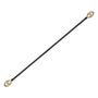 Voir la diapositive 1 : ATMOSPHERA Kit de tringle à rideaux extensible Ellipse - L120 /L210 cm - Métal noir