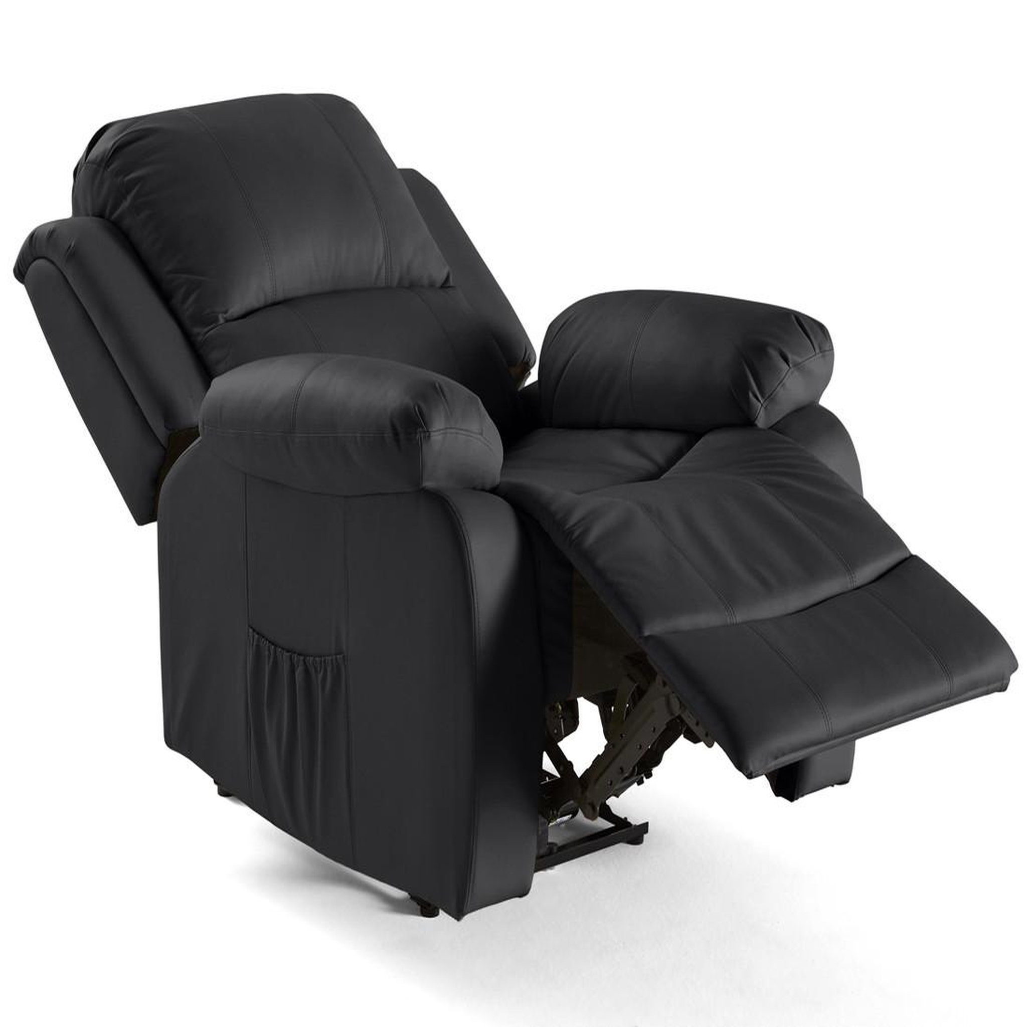 Voir la diapositive 3 : BEST MOBILIER Armand - fauteuil relax électrique en simili