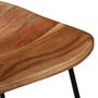 Voir la diapositive 5 : VIDAXL Tabourets de bar lot de 2 bois d'acacia massif