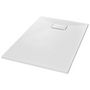 Voir la diapositive 2 : VIDAXL Bac de douche SMC Blanc 120 x 70 cm