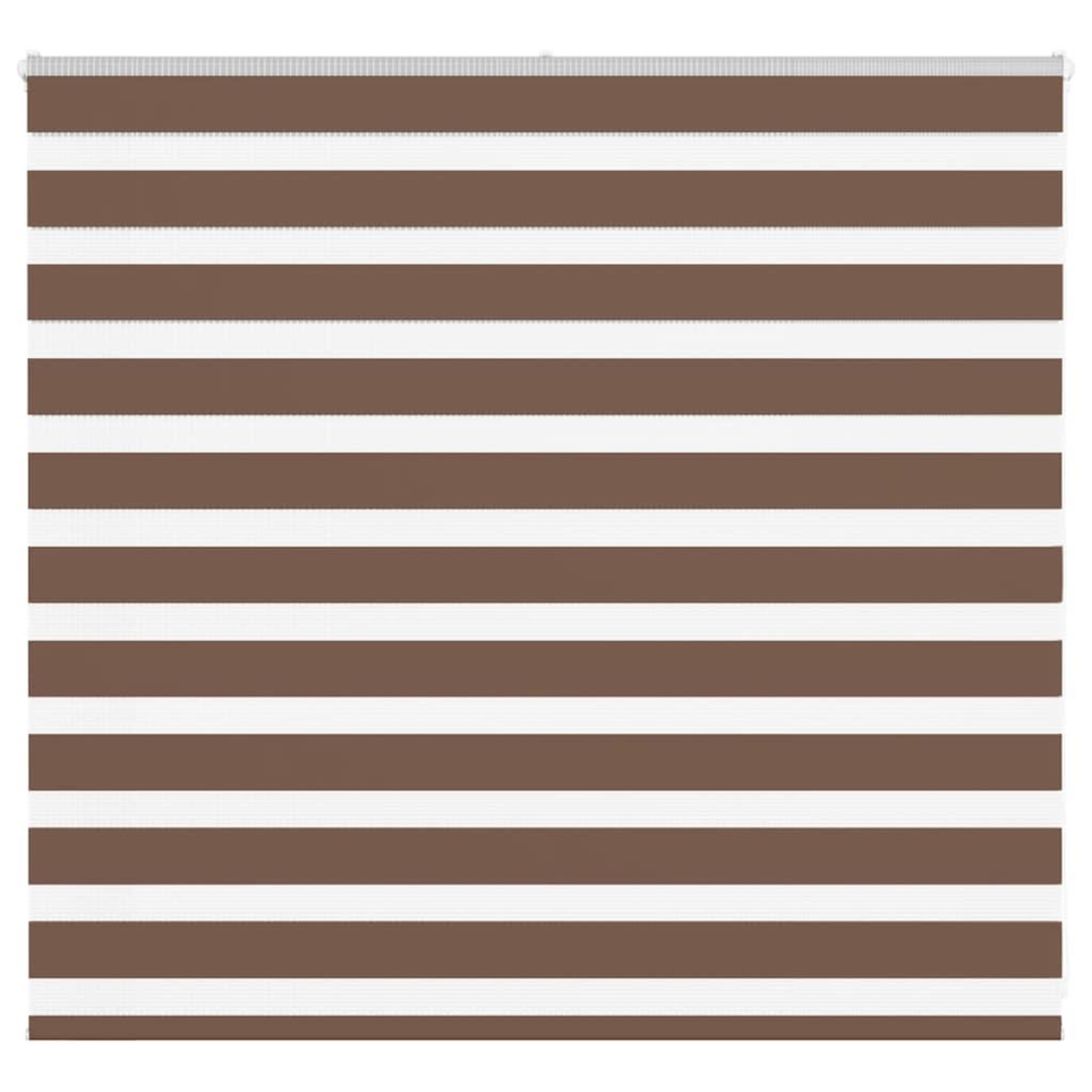 VIDAXL Store zebre marron 160x100cm largeur du tissu 155,9cm polyester