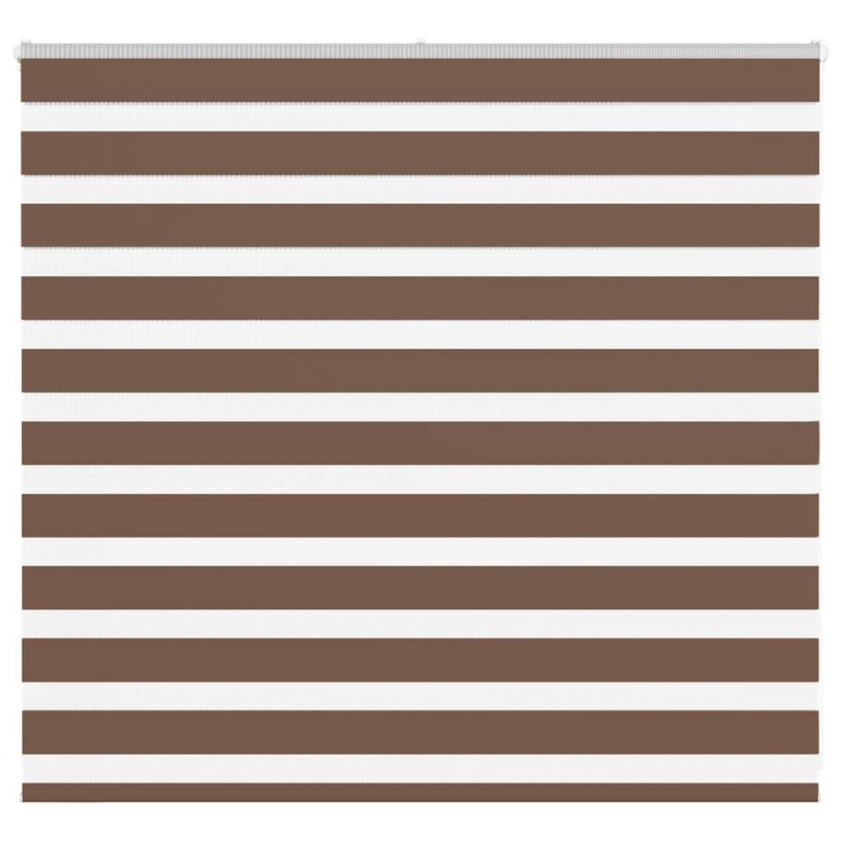 VIDAXL Store zebre marron 160x100cm largeur du tissu 155,9cm polyester