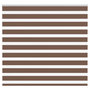 Voir la diapositive 1 : VIDAXL Store zebre marron 160x100cm largeur du tissu 155,9cm polyester