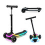 Voir la diapositive 1 : KINDERKRAFT Trottinette 3 roues led pour enfant