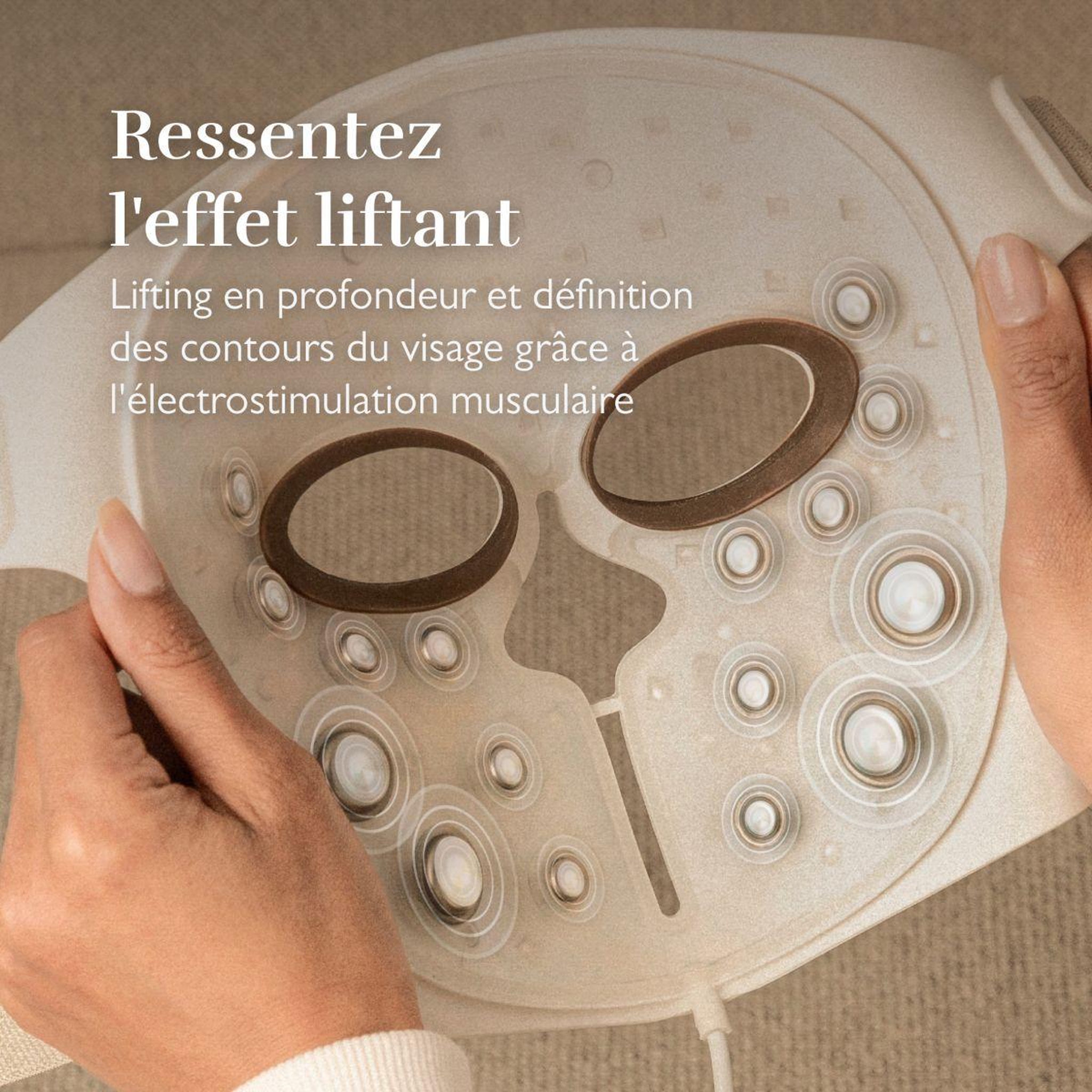 Voir la diapositive 5 : SILK'N Masque LED visage EMS Face Mask  FLME1PE1001