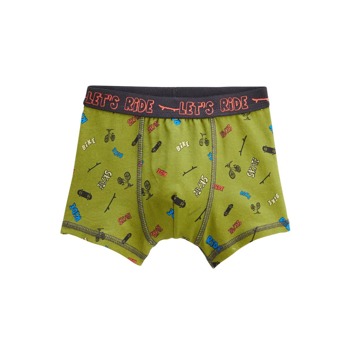 Petit Béguin Lot de 2 boxers garçon Cycling