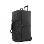 David Jones Sac de voyage avec roulettes 120L grand volume 76cm. Coloris disponibles : Bleu, Noir