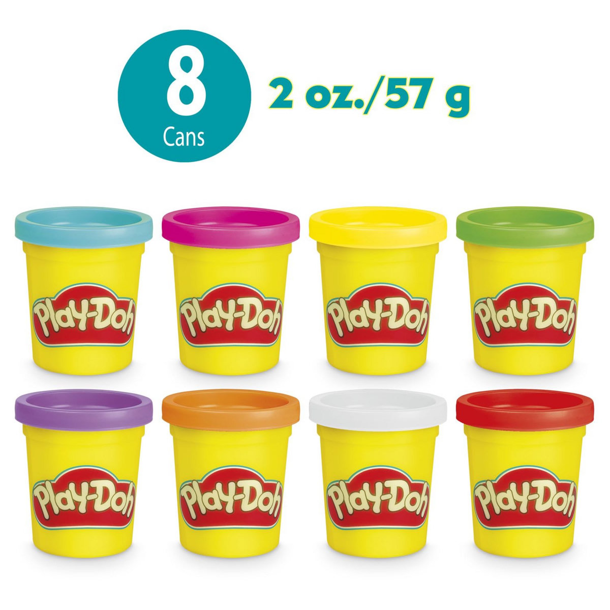 HASBRO Play-Doh Super Boite à accessoires et 8 pots de pâte à modeler