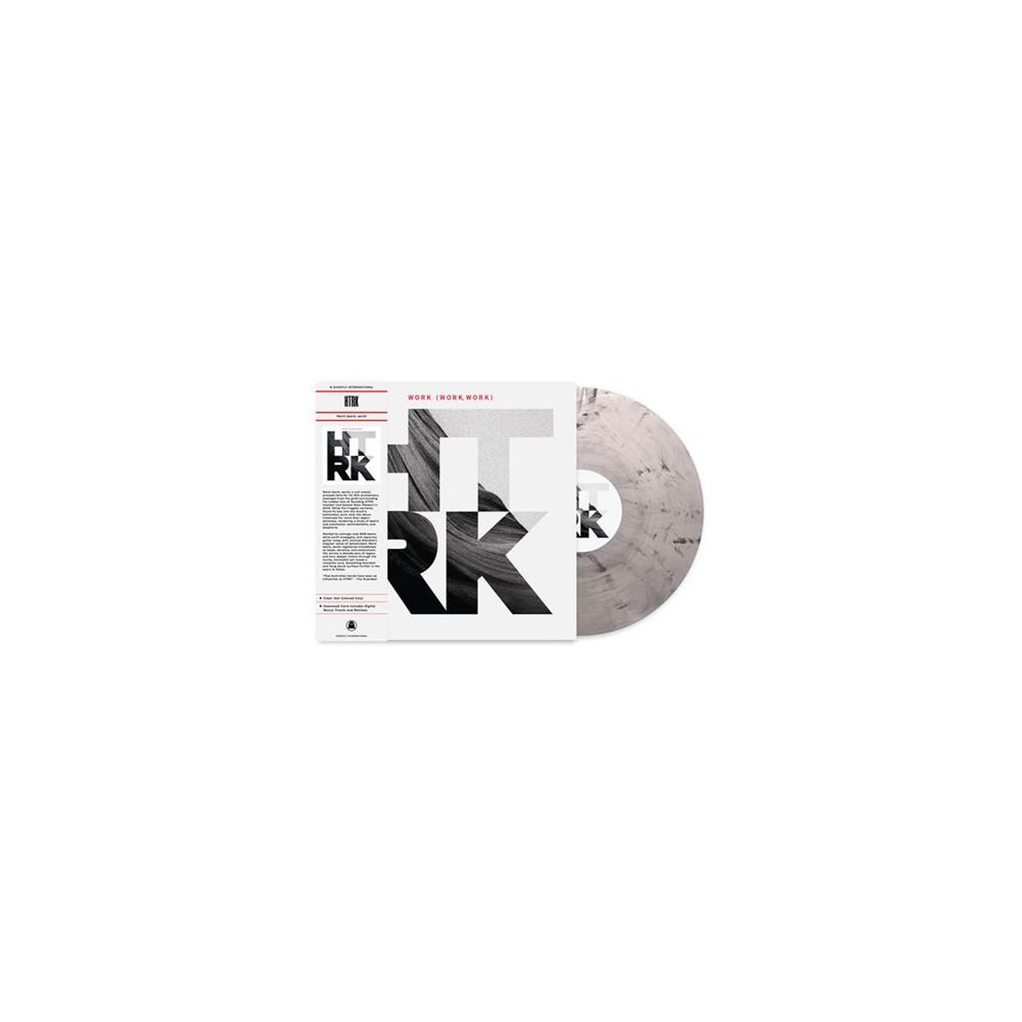 Vinyle LP 33T édition 15e anniversaire Htrk Work (Work, Work) en vinyle gris