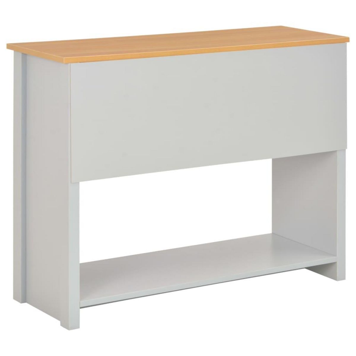 VIDAXL Table console Gris 97 x 35 x 76 cm
