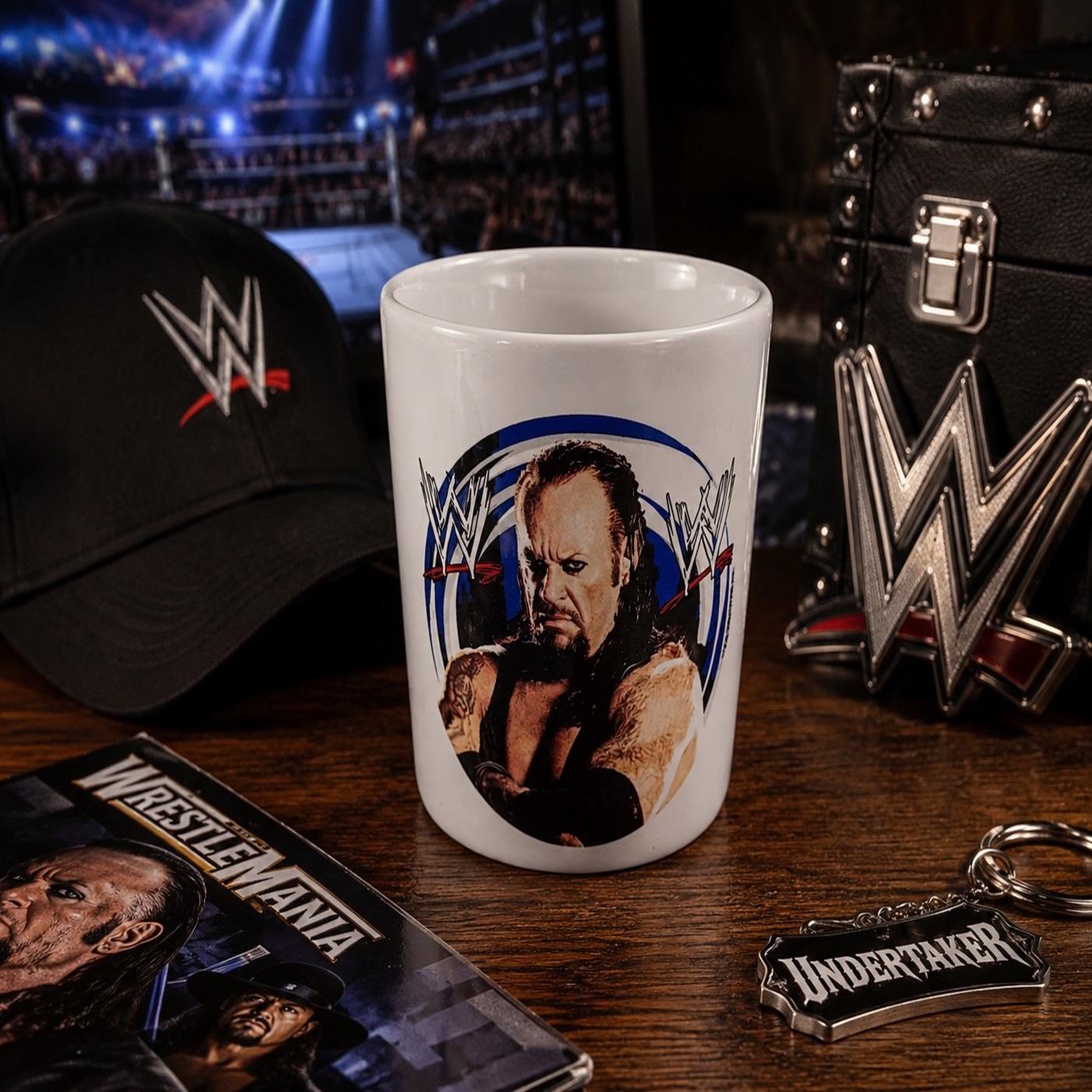 Voir la diapositive 2 : Eden Mug en céramique wwe catch undertaker 10 cm