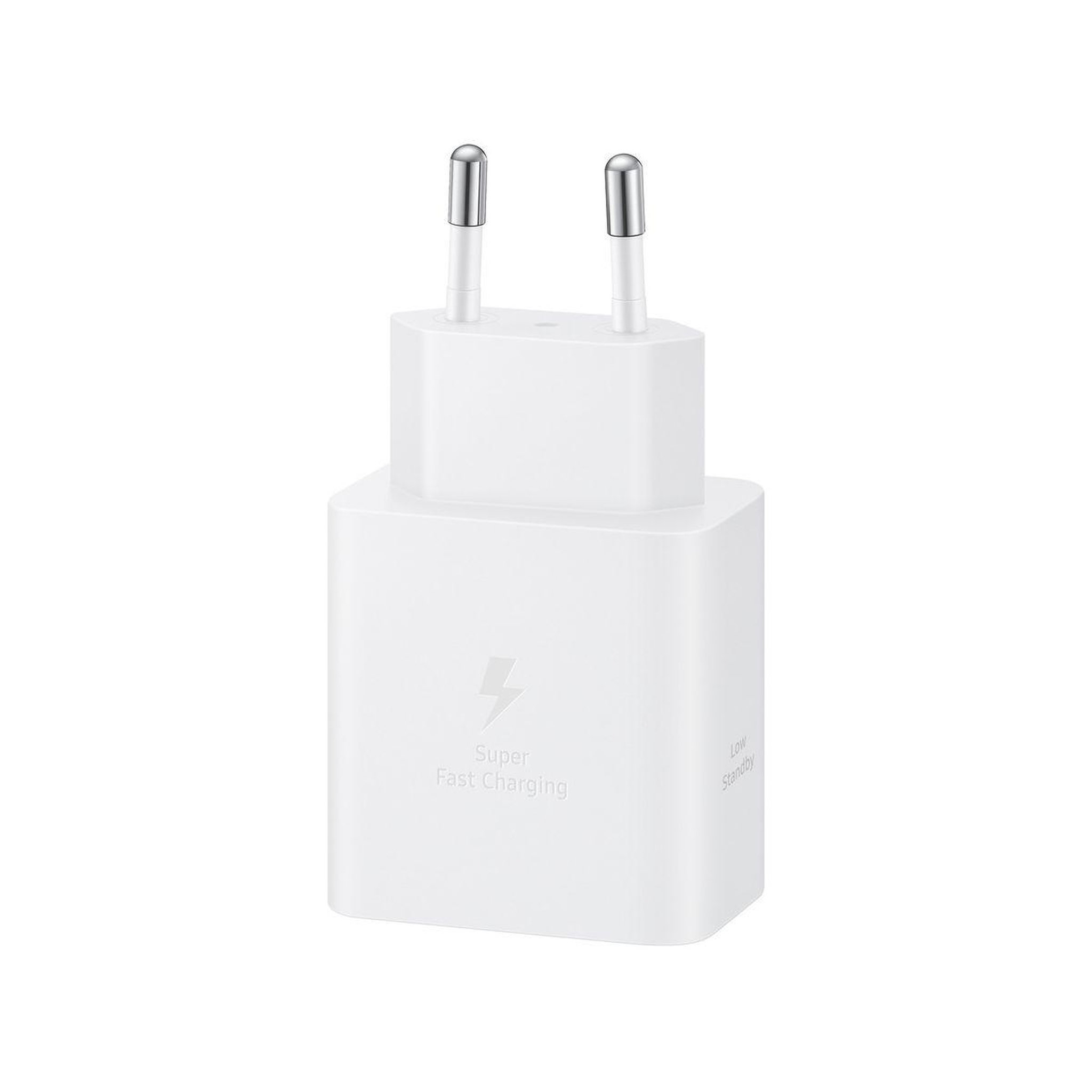 Voir la diapositive 3 : Samsung Chargeur gan 45w usb-c blanc
