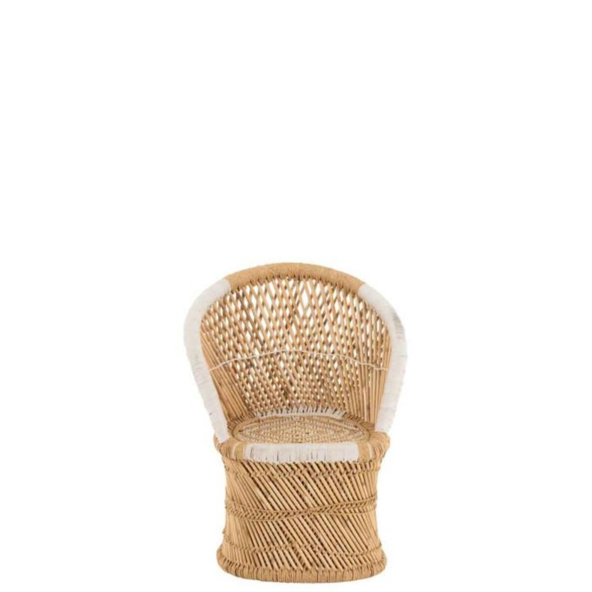 Paris Prix Fauteuil Enfant en Bambou  Smocla  78cm Naturel