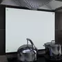 VIDAXL Dosseret de cuisine Blanc 80 x 60 cm Verre trempe