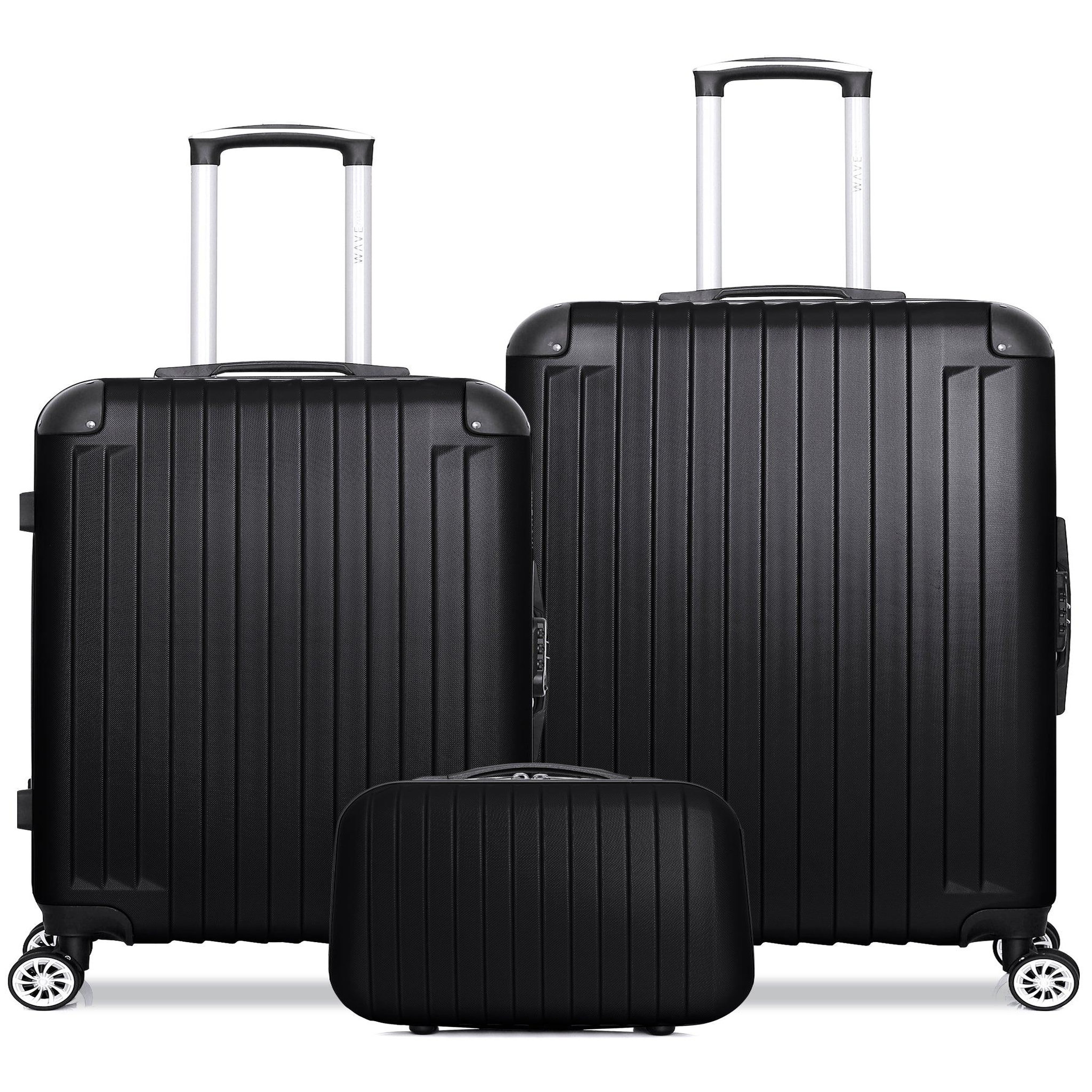 WAVE PARIS Wave paris - lot de 3 - valise grand format, valise weekend et vanity tage