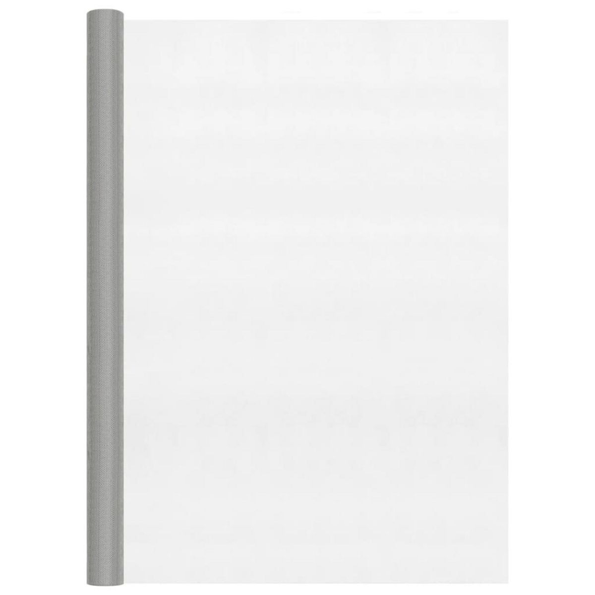 VIDAXL Ecran en treillis Acier inoxydable 112x1000 cm Argente