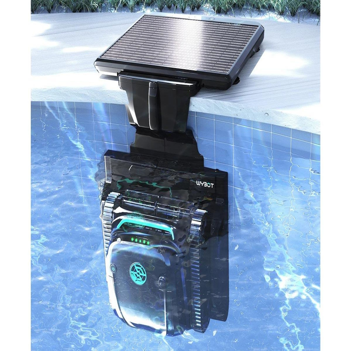 WYBOT Robot de piscine sans fil S2 Solar - Wybot