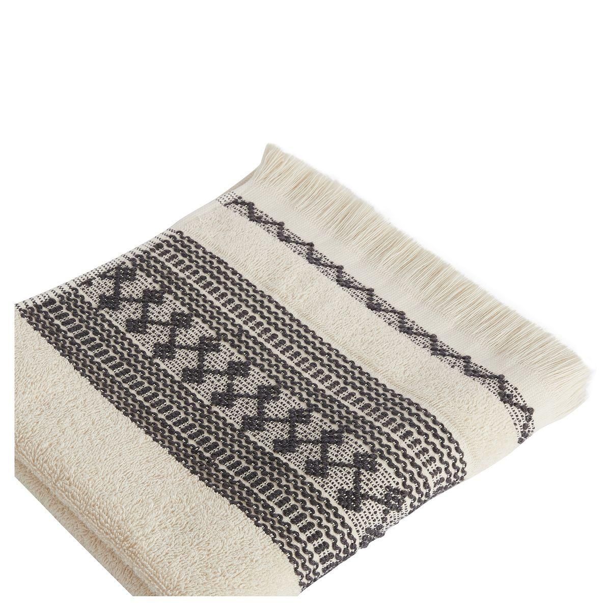 ACTUEL Maxi drap de bain fantaisie en coton  450 g/m² ZANZIBAR