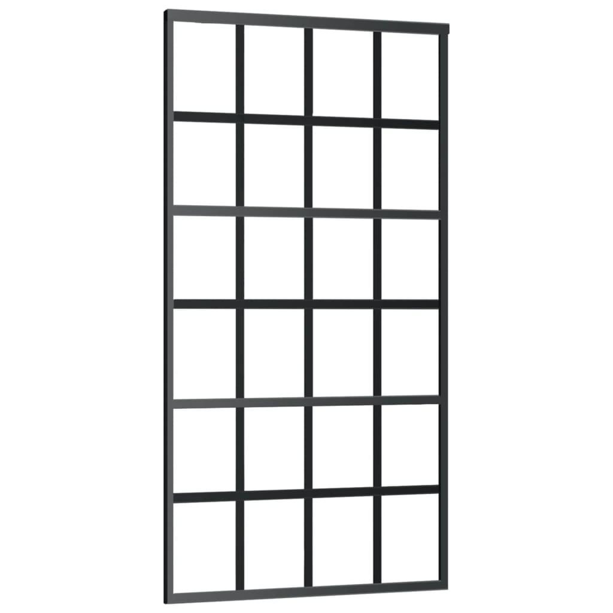 Voir la diapositive 3 : VIDAXL Porte coulissante et quincaillerie Verre et Aluminium 102x205cm