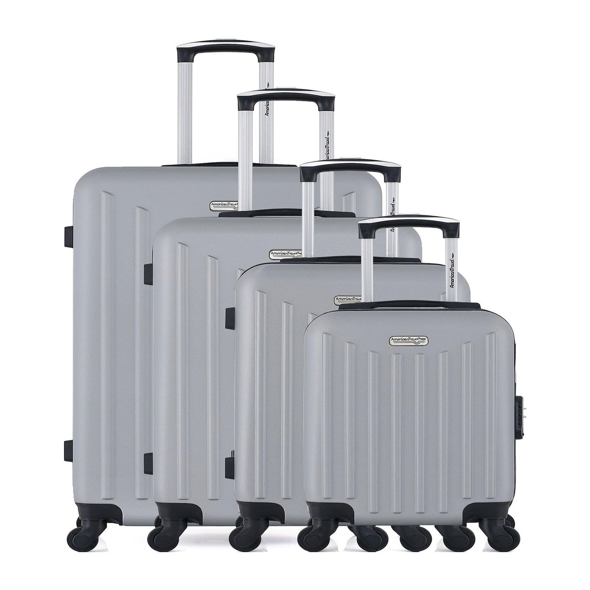 AMERICAN TRAVEL AMERICAN TRAVEL - Set de 4 Valises BROOKLYN-M 75 cm 4 Roues