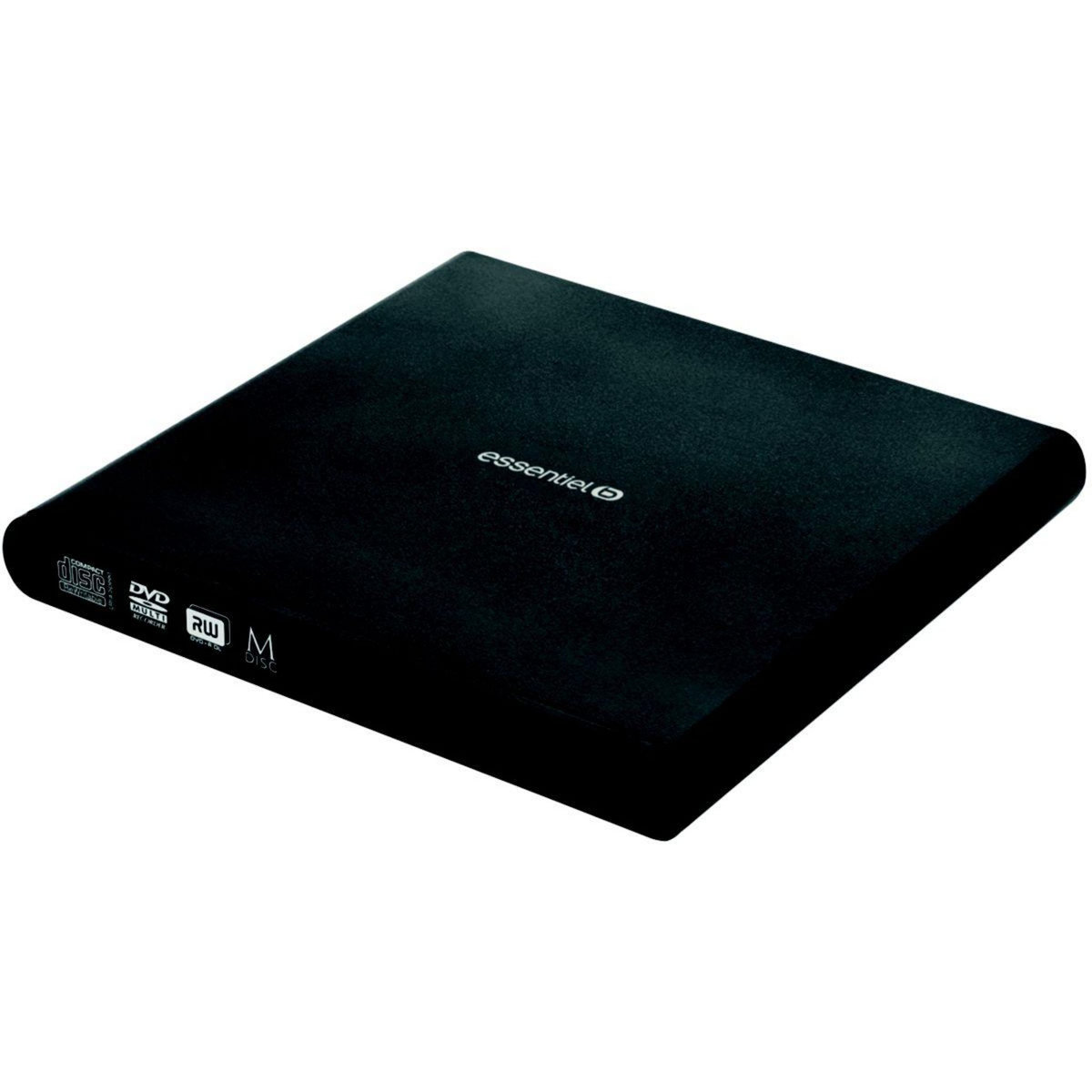 ESSENTIEL B Graveur DVD Externe GRAVEUR 2.0 COMPATIBLE M DISC