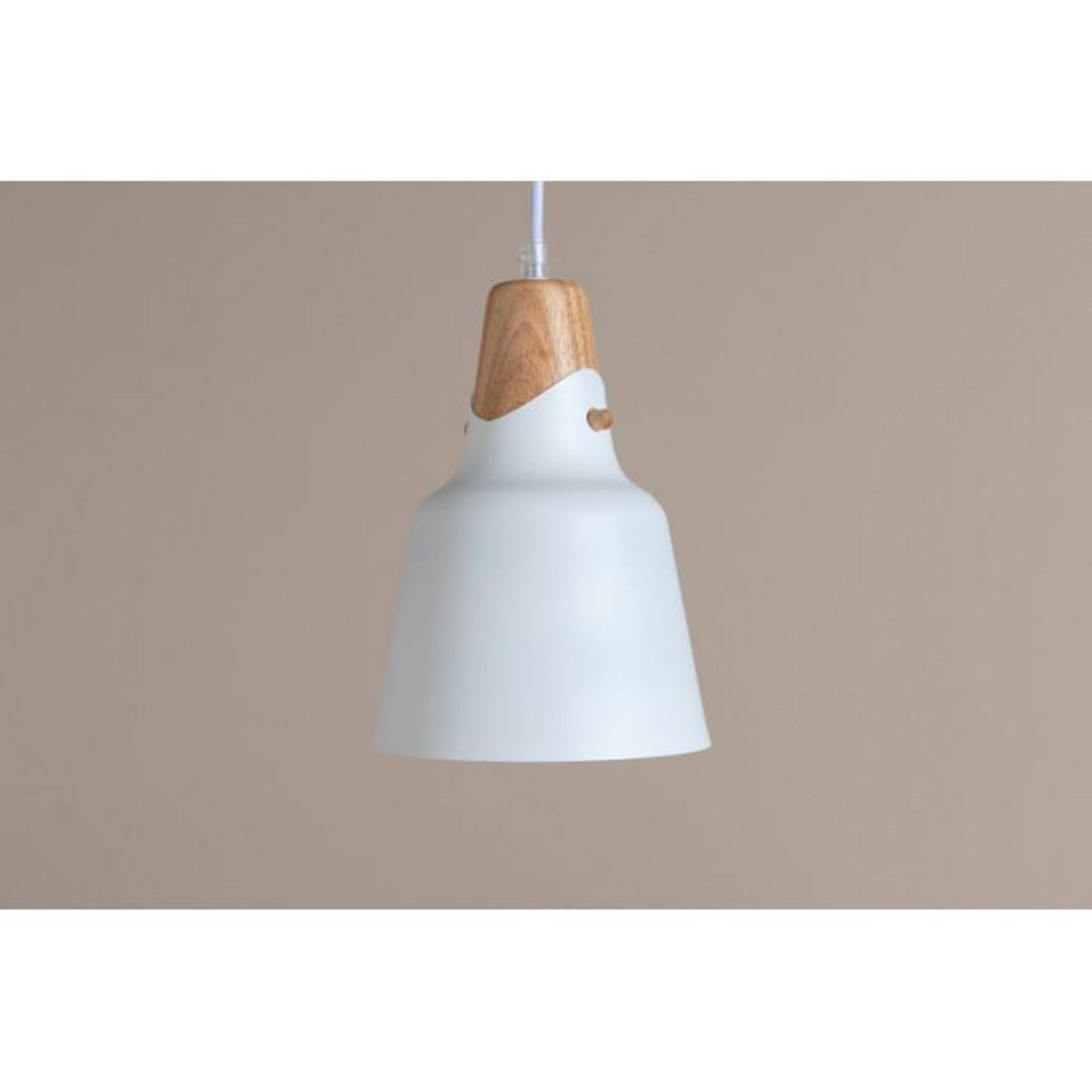 Paris Prix Lampe Suspension Design  Rigel  22cm Blanc