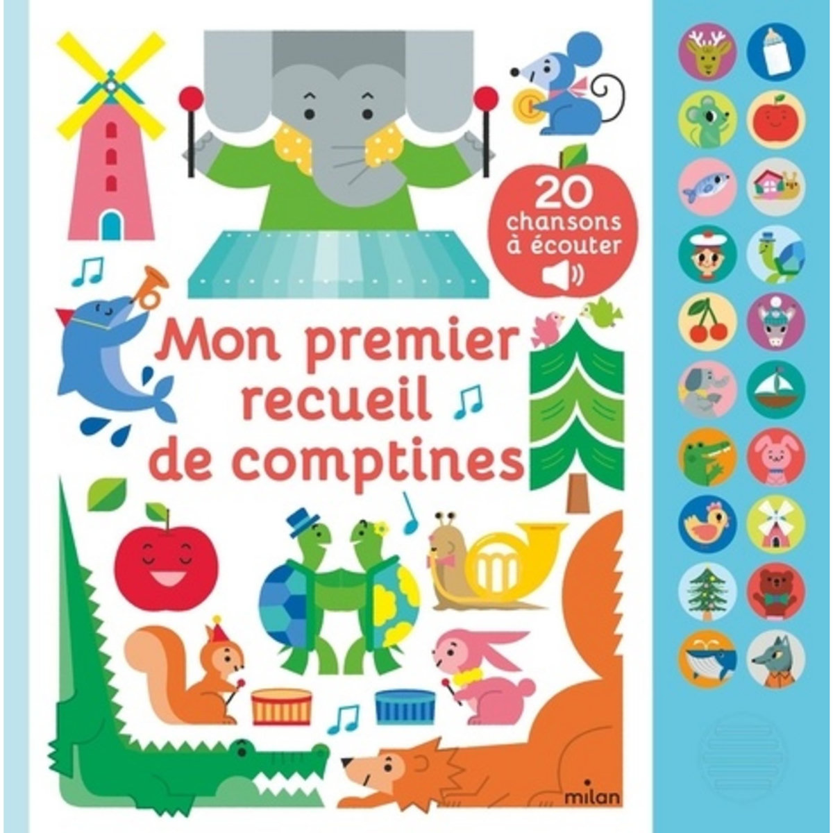 MON PREMIER RECUEIL DE COMPTINES. 20 CHANSONS A ECOUTER, Bailey Ella