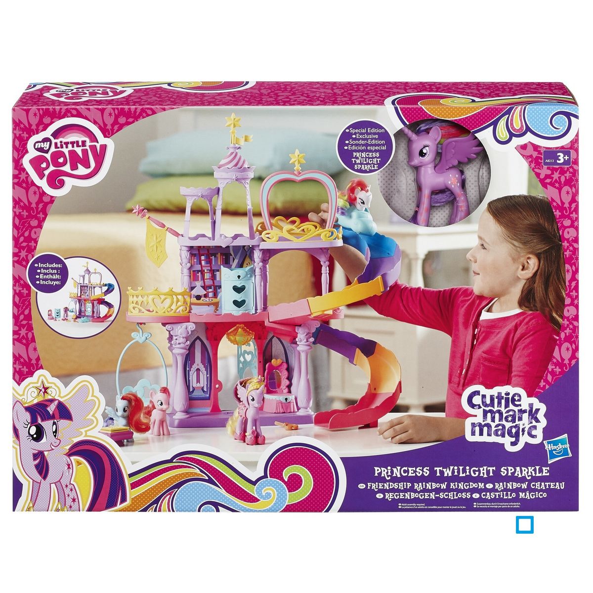 HASBRO Château Arc-en-ciel de Twilight de My Little Pony