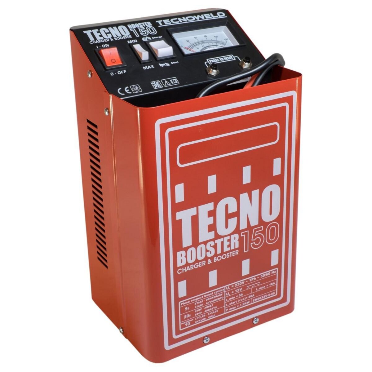 Tecnoweld Chargeur démarreur TECNOBOOSTER 270Ah Compact 1900W Batterie pas  cher 