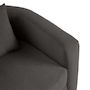 Voir la diapositive 5 : BEST MOBILIER Nuvia - canapé convertible déplimousse 1 place en velours texturé