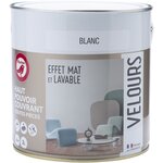 AUCHAN Mono couche blanc velour 2 L 