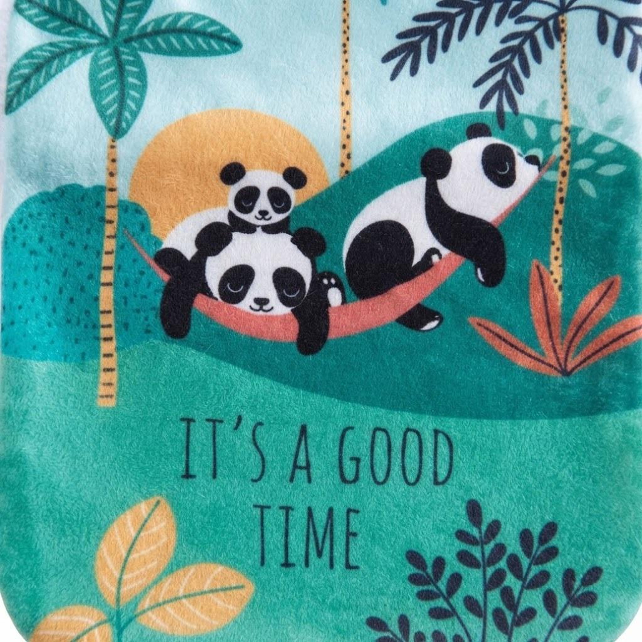 Voir la diapositive 3 : Eden Housse de bouillotte famille panda