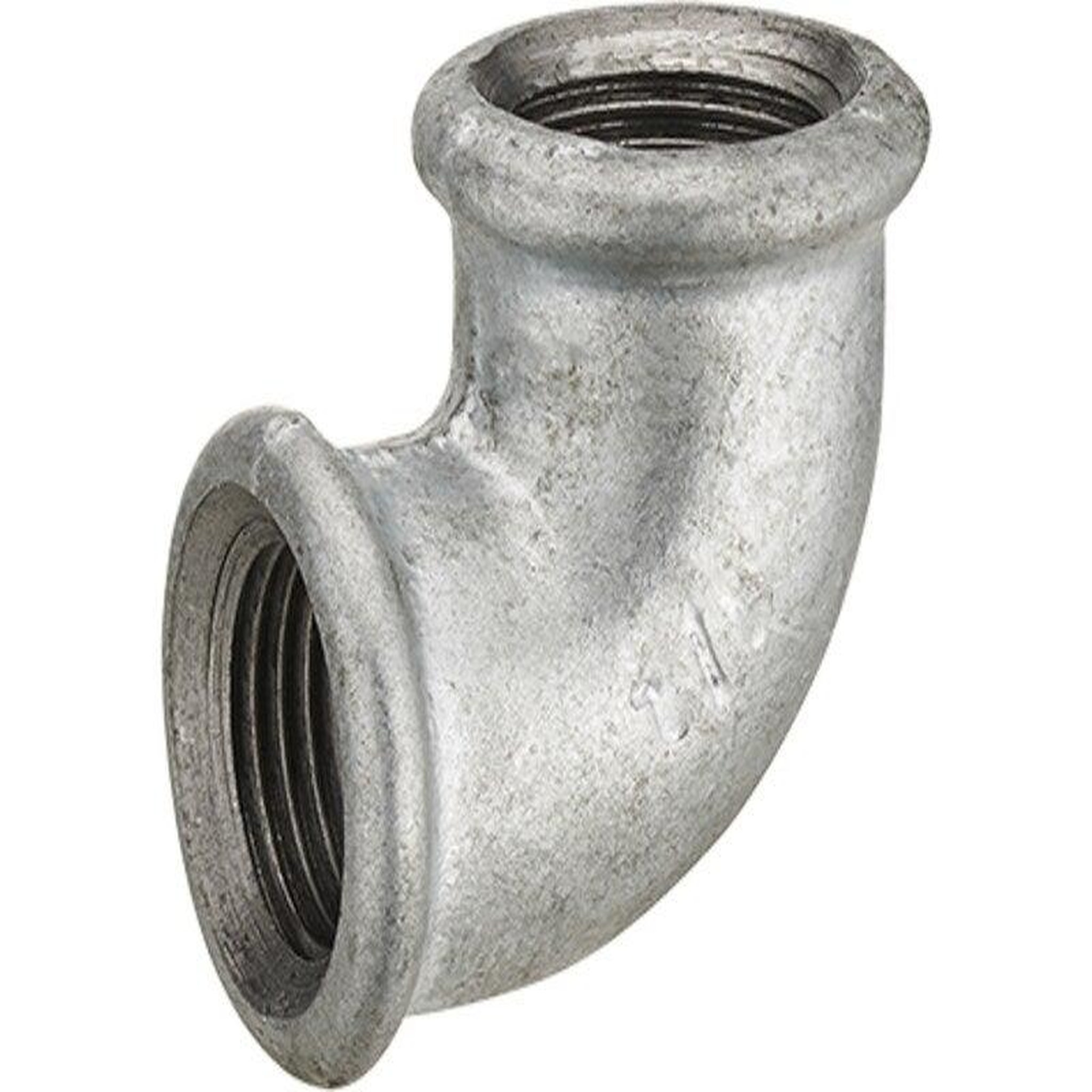 CENTRALE BRICO Raccord coudé 90° pour acier galvanisé / 26 x 34 mm