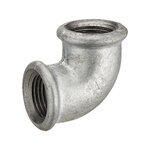 CENTRALE BRICO Raccord coudé 90° pour acier galvanisé / 26 x 34 mm