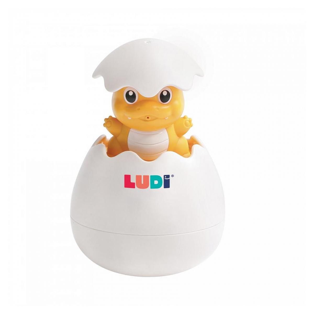 LUDI Oeuf de bain magique dino rigolo