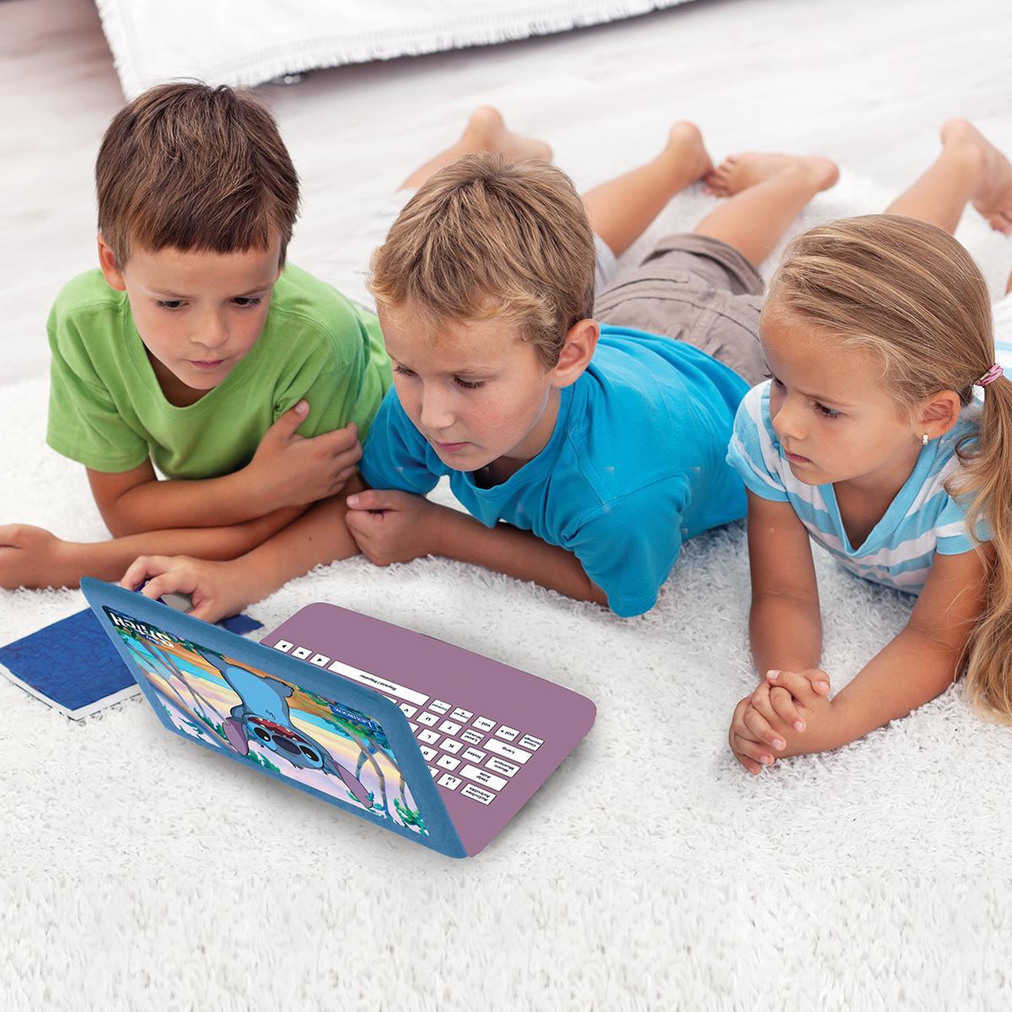 Voir la diapositive 5 : Lexibook Ordinateur portable éducatif bilingue Stitch (FR/EN)