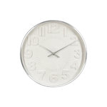 ATMOSPHERA Horloge Murale  Contemporain  40cm Argent