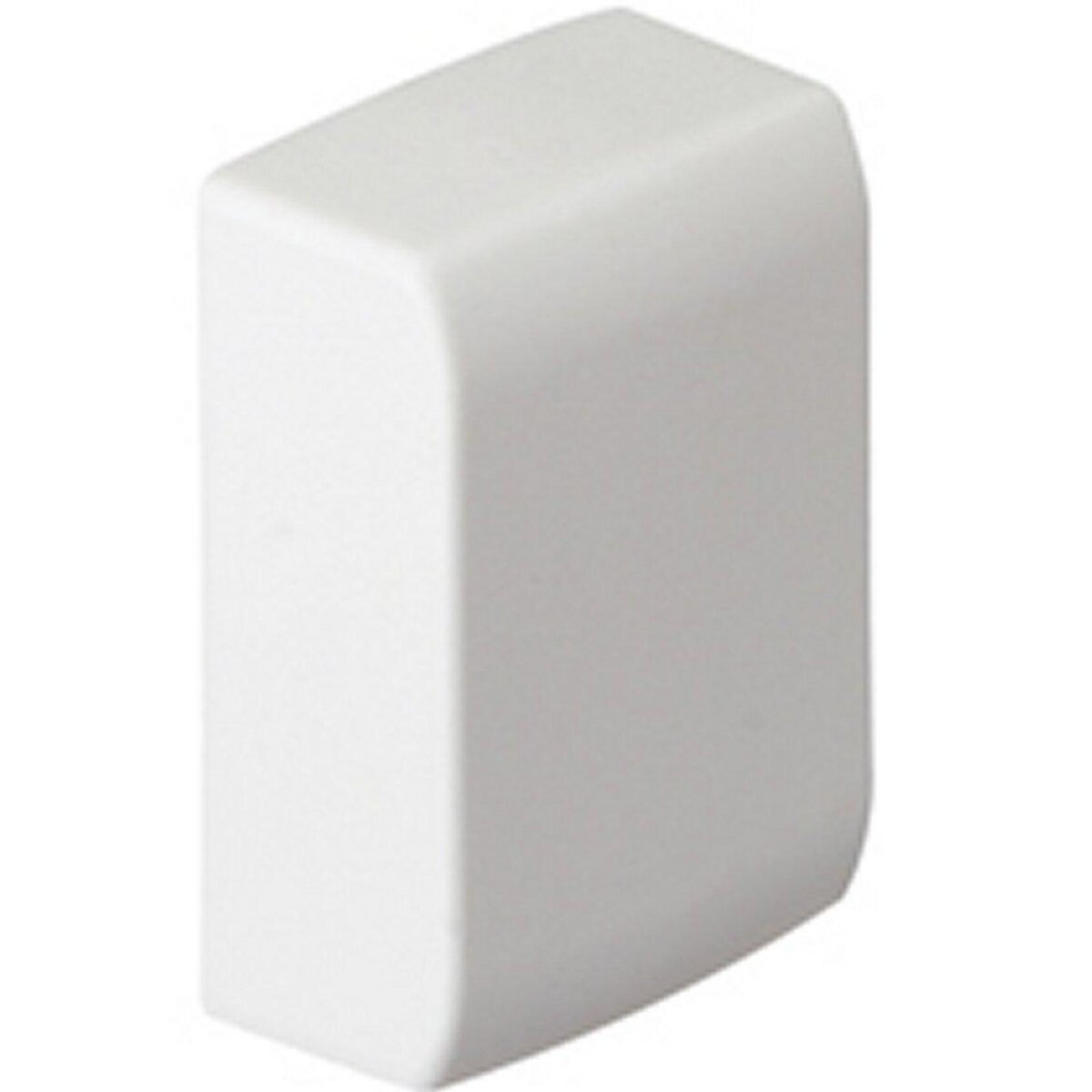 CENTRALE BRICO Embout blanc pour moulure, H. 5.4 x P.1.5 cm