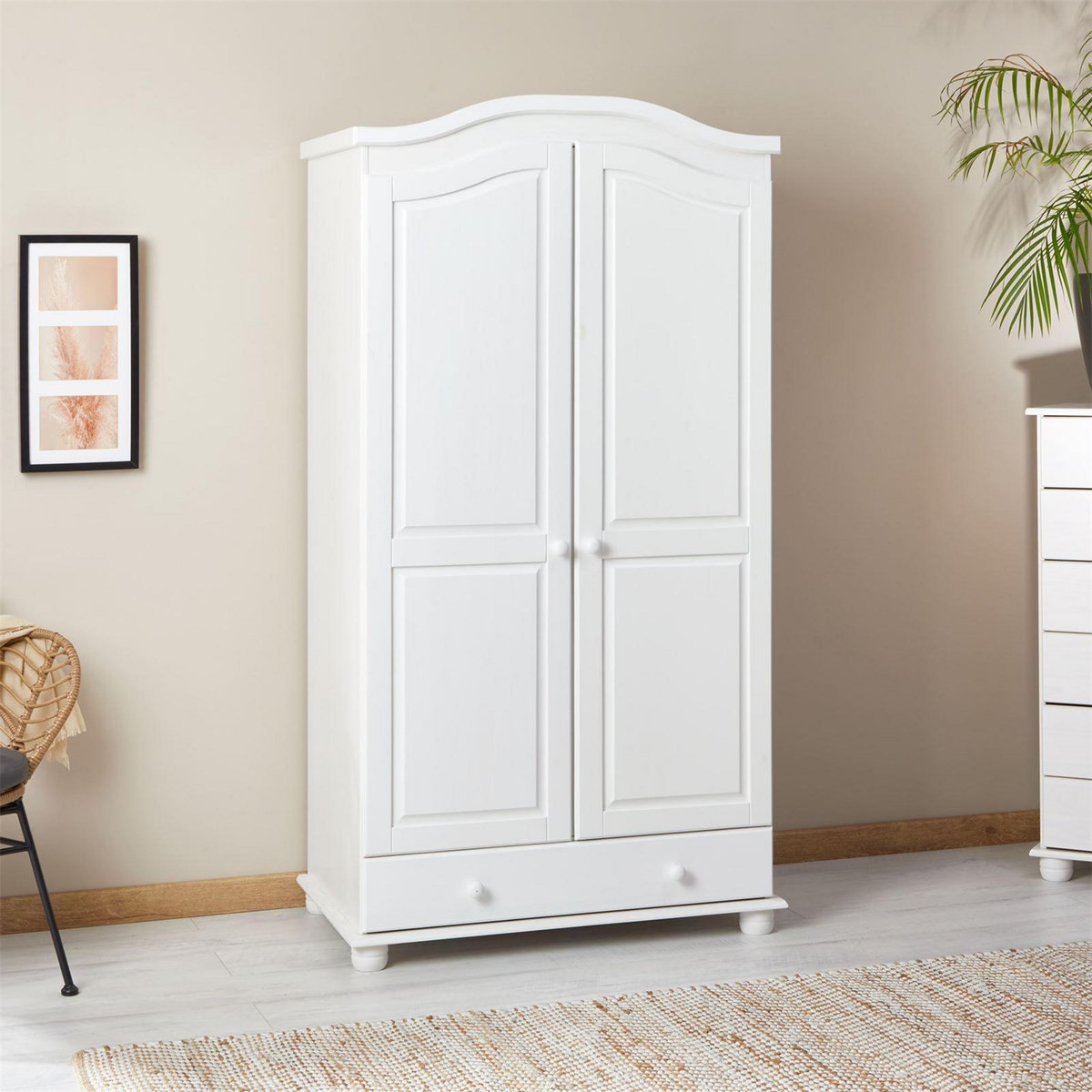 IDIMEX Armoire en pin BERGEN
