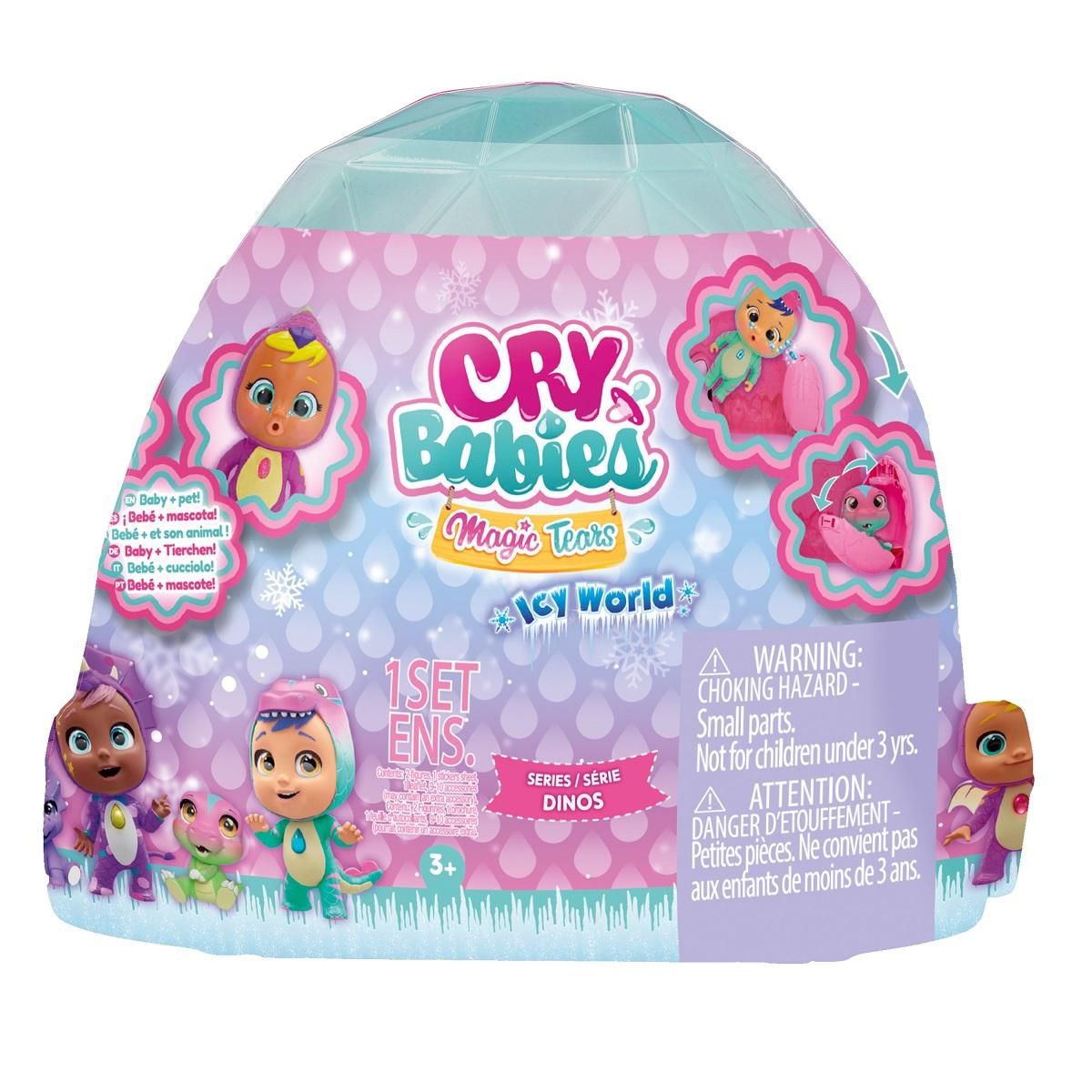 IMC TOYS Série Dino Icy Cry Babies Magic Tears