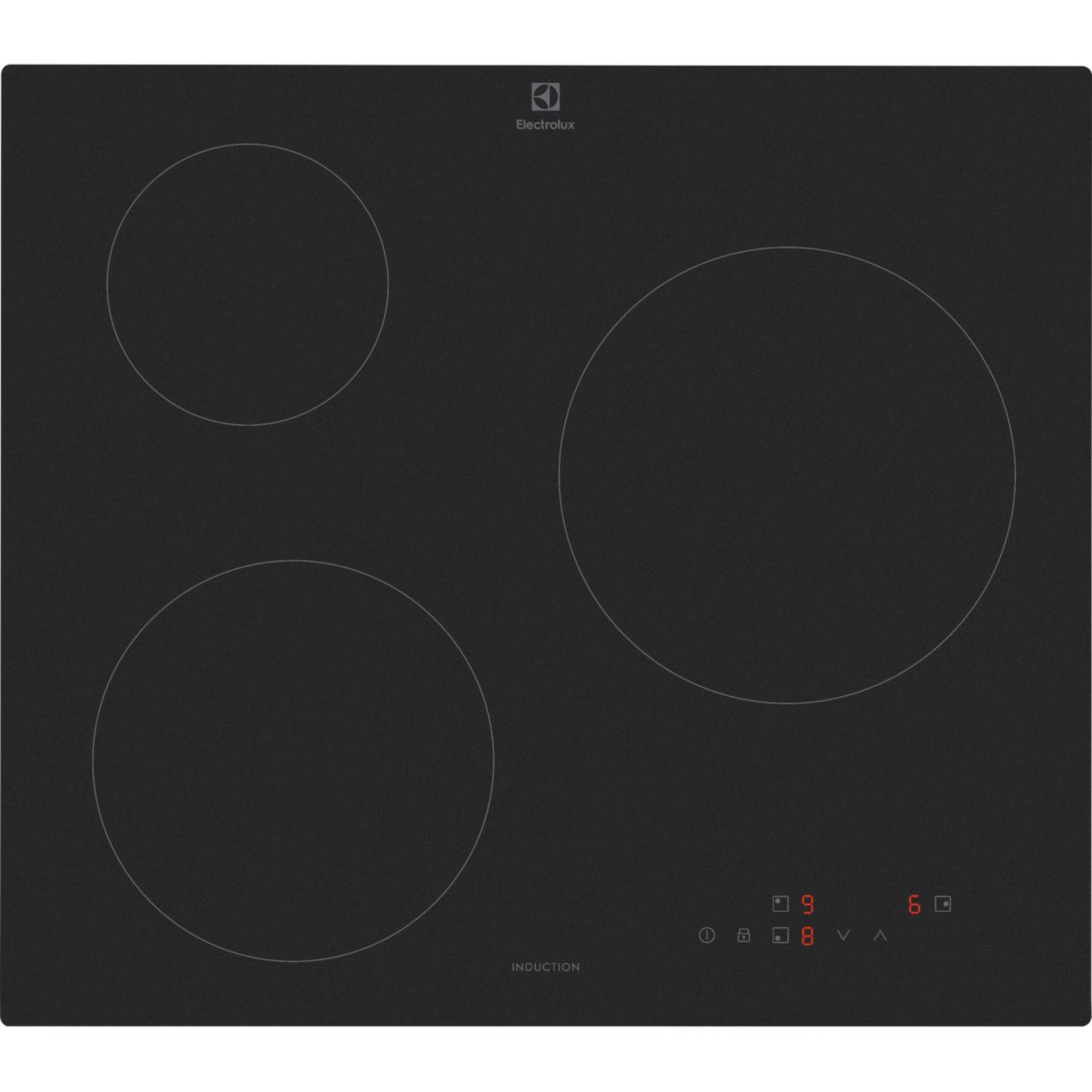 ELECTROLUX Plaque induction LIB60320CL Matt - Finition Noir Mat 3 foyers