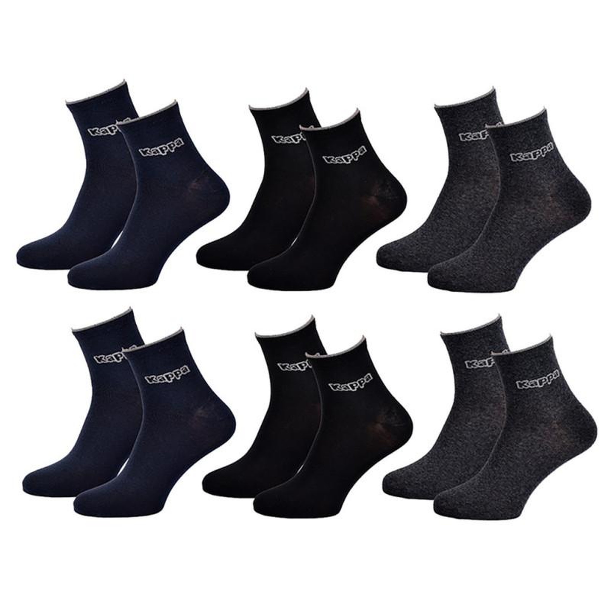 Voir la diapositive 1 : KAPPA Chaussettes Homme QUARTER KAPPA