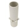 Voir la diapositive 2 : Paris Prix Vase Cylindrique en Céramique  Bubbles  41cm Crème